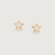 Stellar Sparkle 14Kt Gold Necklace Set,,hi-res view 6
