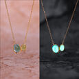Firefly Fantasy 14 kt Gold & Swiss Blue Topaz Pendant with Chain,,hi-res view 1