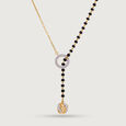 Timeless Glow Gold & Diamond Mangalsutra,,hi-res view 3