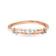 14KT Rose Gold Timeless Minimalism Diamond Finger Ring,,hi-res view 1