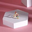 Chic Fusion 14KT Navaratna Finger Ring,,hi-res view 2