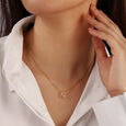 The Milky Way Whirl 14KT Diamond Pendant,,hi-res view 2