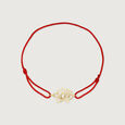 Serene Radiant Lotus Gold Bracelet,,hi-res view 3