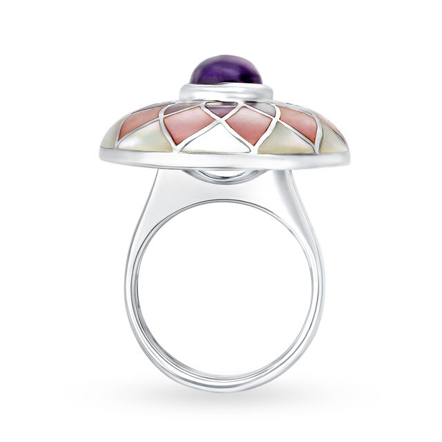 Silver Finger Ring,,hi-res view 3