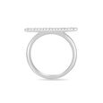 18 KT Alluring White Gold Diamond Ring,,hi-res view 4