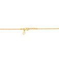 18KT Yellow Gold Dainty Beaded Gold Chain,,hi-res view 2
