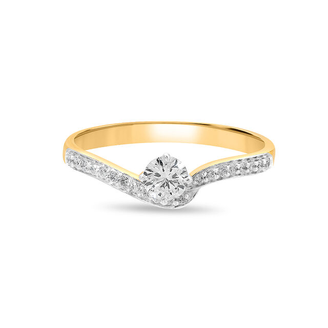 Radiant Fusion Solitaire Finger Ring,,hi-res image number null