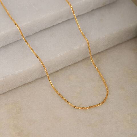 Luminous Thread 22KT Gold Chain