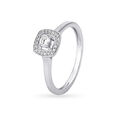 14kt White Gold Diamond Finger Ring,,hi-res view 1