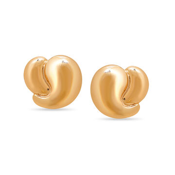 Mamma Mia 14 KT Yellow Gold Vibrant Balloons Stud Earrings