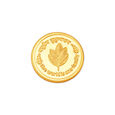 1 GM 22 Karat  Sublime Mango Leaf Gold Coin,,hi-res view 2