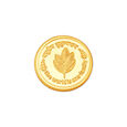 1 GM 22 Karat  Sublime Mango Leaf Gold Coin,,hi-res view 3