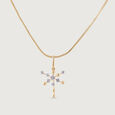 Groovy Glow Gold & Diamond Pendant,,hi-res view 3