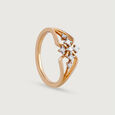 Dazzling Blend Gold & Diamond Finger Ring,,hi-res view 4