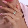 Serene Spark Silver Ring,,hi-res view 2