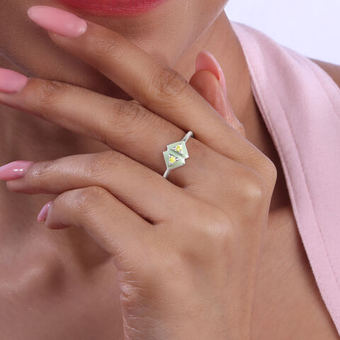 Serene Spark Silver Ring alternate view 1