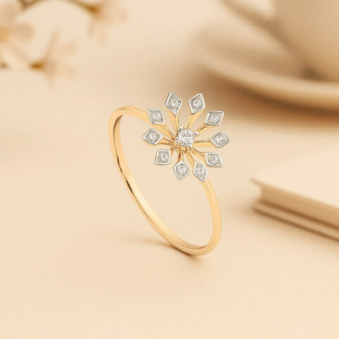 Whimsy Bloom Diamond Ring