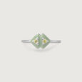 Serene Spark Silver Ring,,hi-res view 4