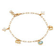 18KT Charming Aurora Ensemble Yellow Gold Bracelet,,hi-res view 3