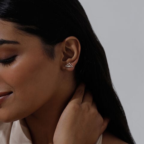 Radiant Balance Diamond Drop Earrings
