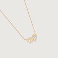 Graceful Flow Diamond Necklace,,hi-res view 4
