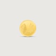 1 gm 24 Karat Tulsi Leaf Gold Coin (9999 Purity),,hi-res view 2