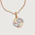 14KT Yellow Gold Radiant Connection Pendant,,hi-res view 4