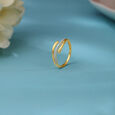 Sleek Chic 18KT Gold & Diamond Ring,,hi-res view 1