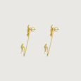 Blooming Whimsy Diamond Ear Cuff,,hi-res view 2