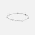 Elegant Pearl Silver Bangle,,hi-res view 3