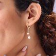 Bubble Cascade Pearl bracelet Earrings,,hi-res view 2