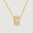 Bold Chevron Diamond Pendant,,hi-res view 3