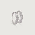 Tidal Glint Silver Toe Ring,,hi-res view 3