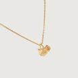 Apple Charm 14Kt Gold Necklace Set,,hi-res view 4