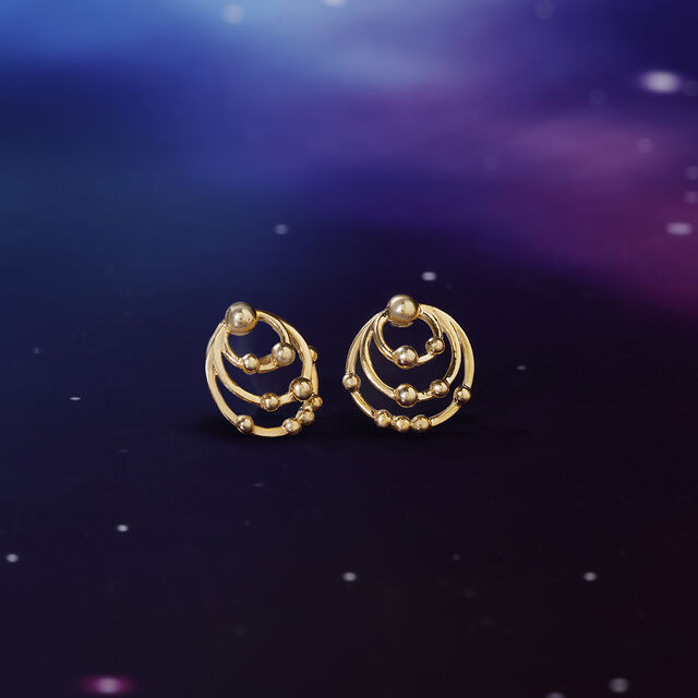Rings of Wonder 14KT Stud Earrings,,hi-res image number null