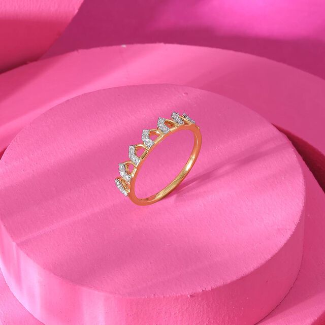Sparkle Crown Diamond Ring,,hi-res image number null