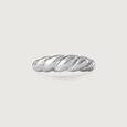 Chunky Rope Silver Ring,,hi-res view 4