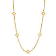 Mia Sutra DIY with Clover Shape Motif Multiple Stacking Charm Chain,,hi-res view 3