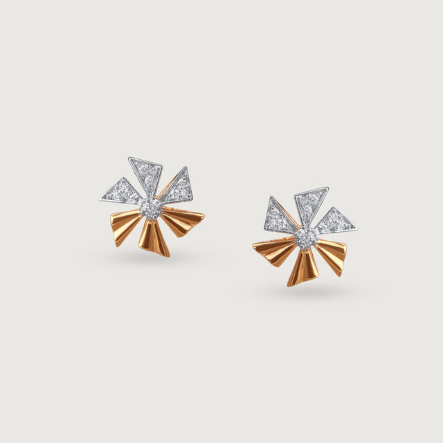 Pinwheel Pop Diamond Earrings,,hi-res image number null