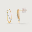 14KT Aurora Beauties Diamond Stud Earrings,,hi-res view 5