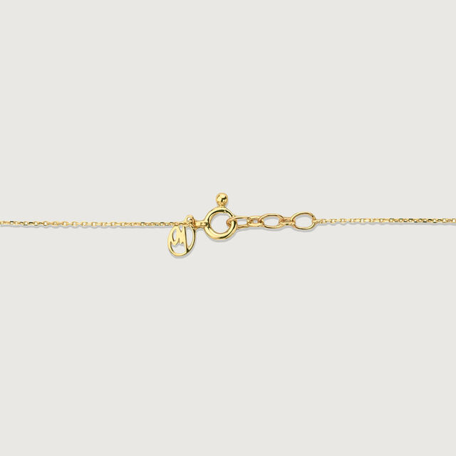 Vibrant Sleek Ruby Gold Necklace,,hi-res image number null