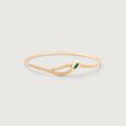 Serpentine Grace Gold Bangle,,hi-res view 3