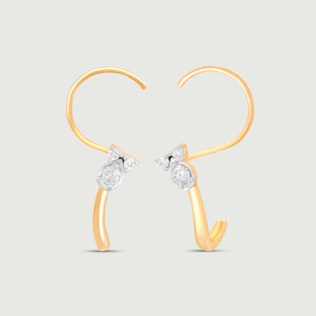 Whimsy Spark Diamond Nose Pin,,hi-res image number null