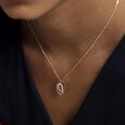 Royal Arch Diamond Pendant,,hi-res view 2
