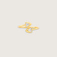 Modern Embrace Polki Ring,,hi-res view 3