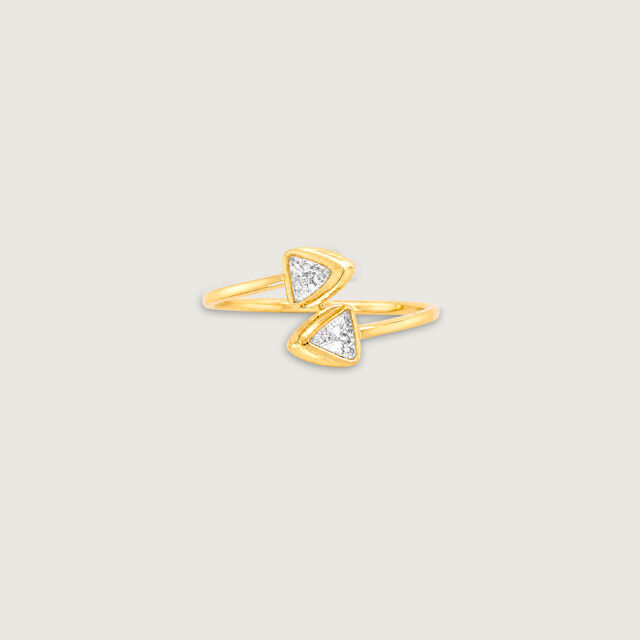 Modern Embrace Polki Ring,,hi-res image number null