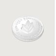 10 GM 999 Mango Leaf Silver Coins,,hi-res view 4