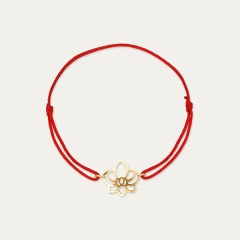 Inner Grace Orchid Gold Bracelet