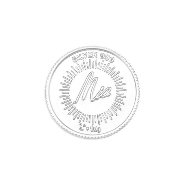 10 GM 999 Lotus Silver Coin,,hi-res image number null