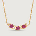 Ruby Royale Radiance 14KT Necklace,,hi-res view 1